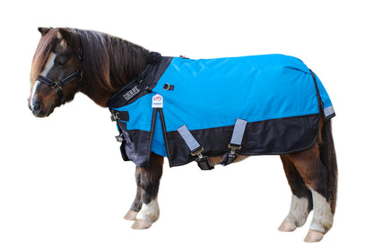 Derby Originals Nordic-Tough 1200D Heavyweight Mini Horse & Pony Turnout Blanket – Waterproof, Reflective, 300g Insulation, Triple-Layer Design, 210T Lining, 2-Year Warranty